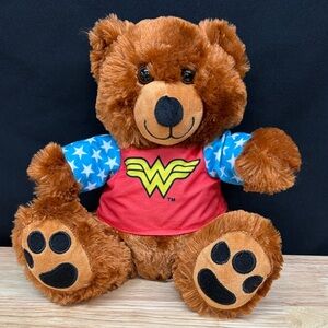 Superhero Teddy Bear with Red and Blue Outfit